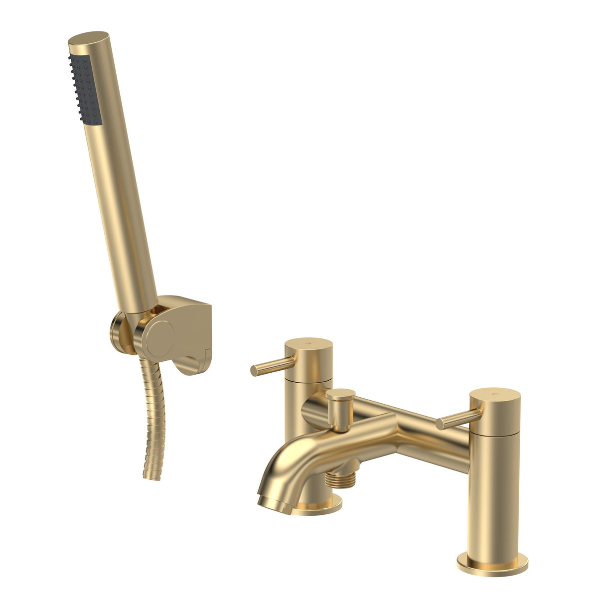 Modern Splash choice Cartegena Brushed Brass Bath Shower Mixer
