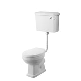 Modern Splash Traditional Low Level Toilet With Cistern & Flush Pipe