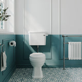 Modern Splash Traditional Low Level Toilet With Cistern & Flush Pipe