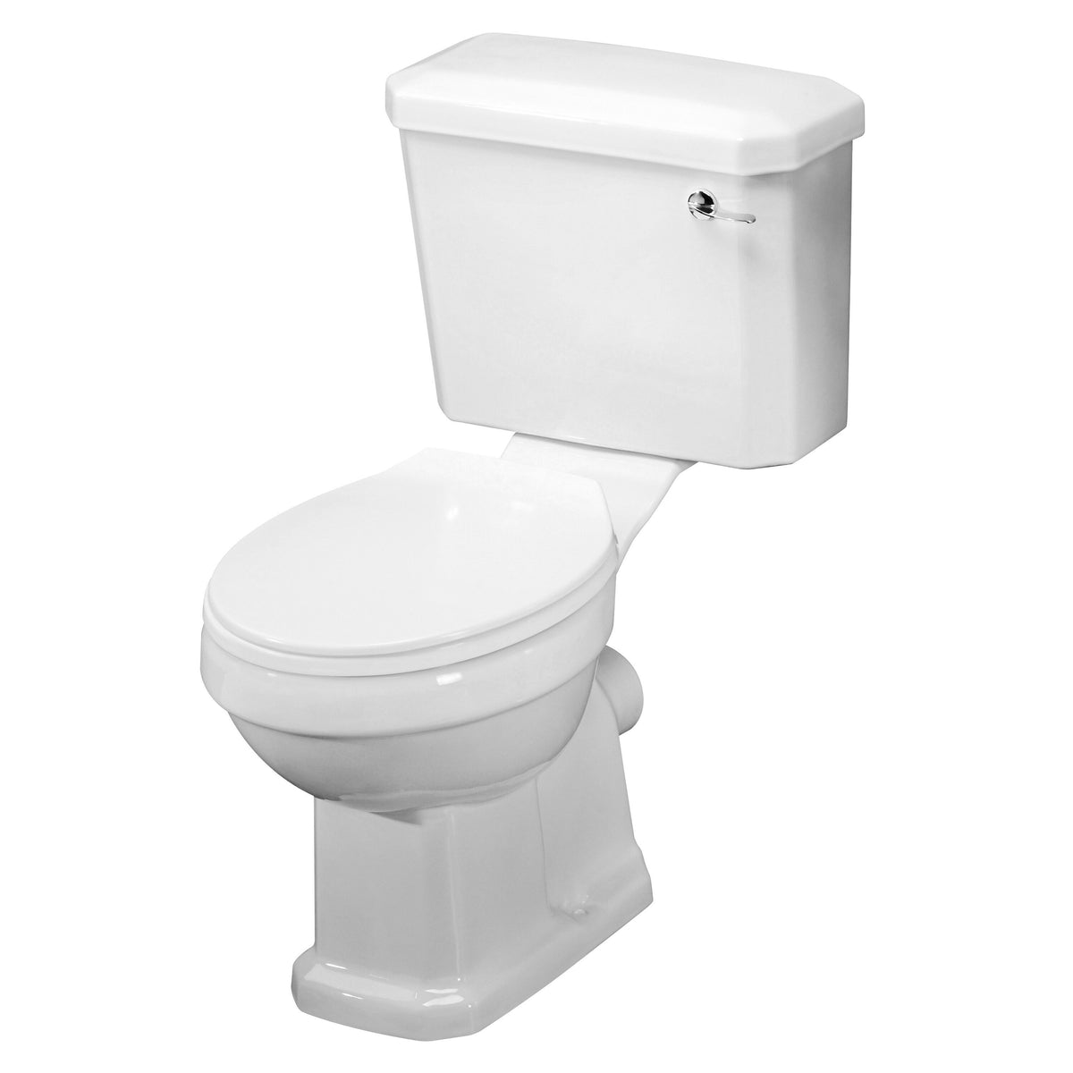 Modern Splash Traditional 470mm Close Coupled Toilet With Soft Close Seat