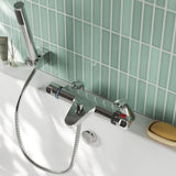 Modern Splash Chrome Thermostatic Bath Shower Mixer