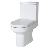 Modern Splash Harmony 380mm Semi Flush-to-Wall Toilet Pan & Cistern