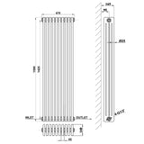 Modern Splash Cast Iron Radiator-CIR15-10-4
