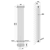 Modern Splash Cast Iron Radiator-CIR15-6-4
