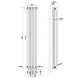 Modern Splash Cast Iron Radiator-CIR18-6-4
