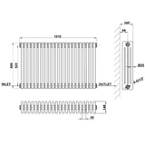 Modern Splash Cast Iron Radiator-CIR6-22-4
