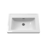 Modern Splash 800mm Satin White 2 Door Floor Standing Vanity Unit With Basin