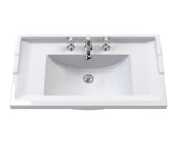 Modern Splash 600mm Satin Green 2 Door Floor Standing Vanity Unit With 3 Tap Hole Basin