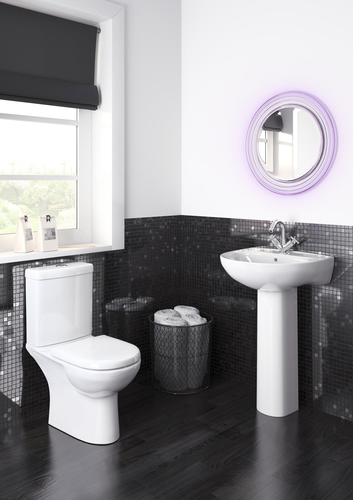 Modern Splash Compact Toilet