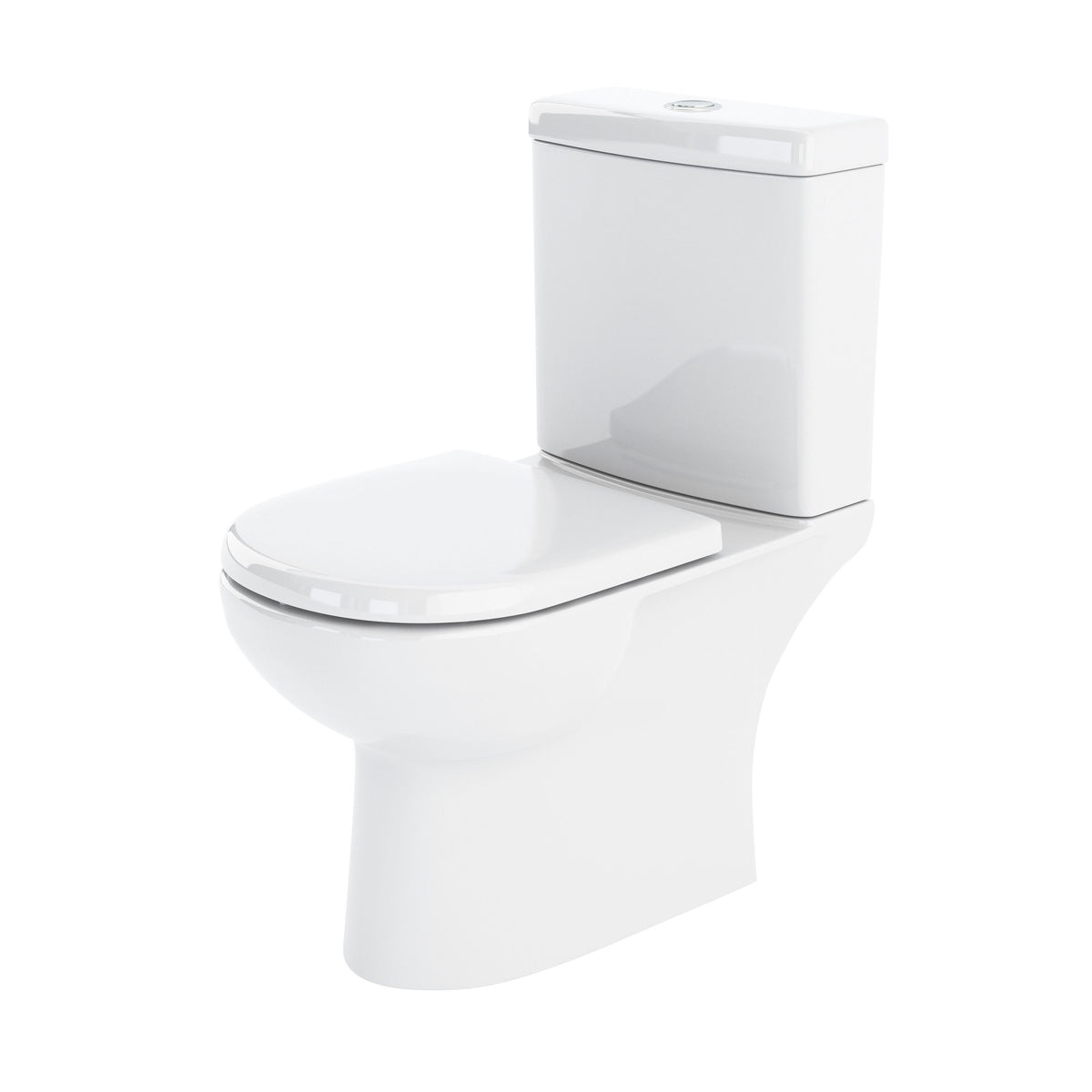 Modern Splash Close Coupled Toilet