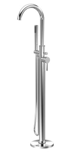 Modern Splash Chrome Floorstanding Bath Shower Mixer