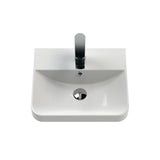 Modern Splash 400mm Soft Black 1 Door Wall Hung Vanity Unit With Basin