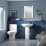 Modern Splash Contemporary 410mm Close Coupled Toilet