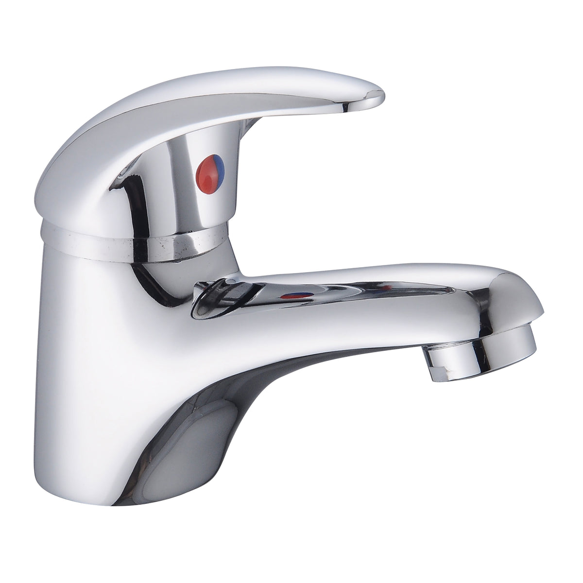 Modern Splash choice Eon Chrome Mono Basin Mixer With Push Button Waste