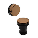 Modern Splash Brushed Bronze Easy Clean  Push Button Bath Waste