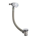 Modern Splash Chrome Freeflow Bath Filler