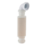 White Fast Flow Basin Waste Trap For Furniture