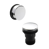 Chrome Easy Clean Push Button Bath Waste