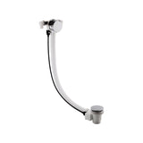 Modern Splash Chrome Freeflow Bath Filler