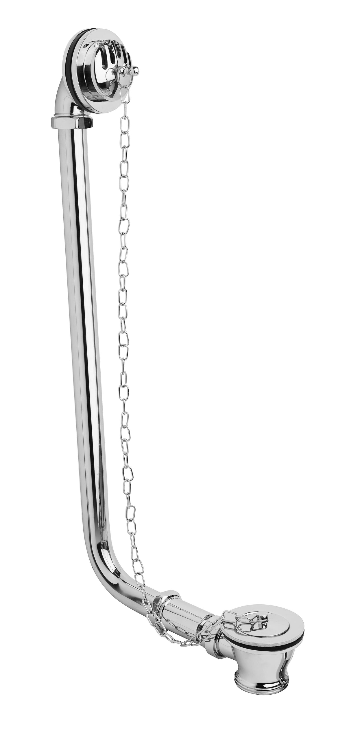 Chrome Plug With Chain Bath Waste