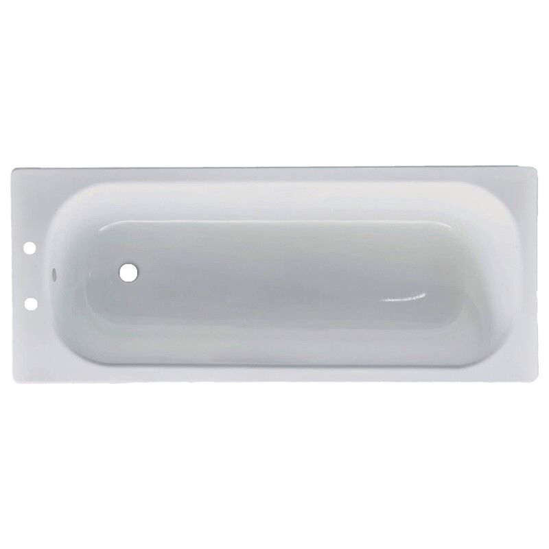 Arley Pro Contract 1500mm Steel 2 Tap Hole Single Ended Bath