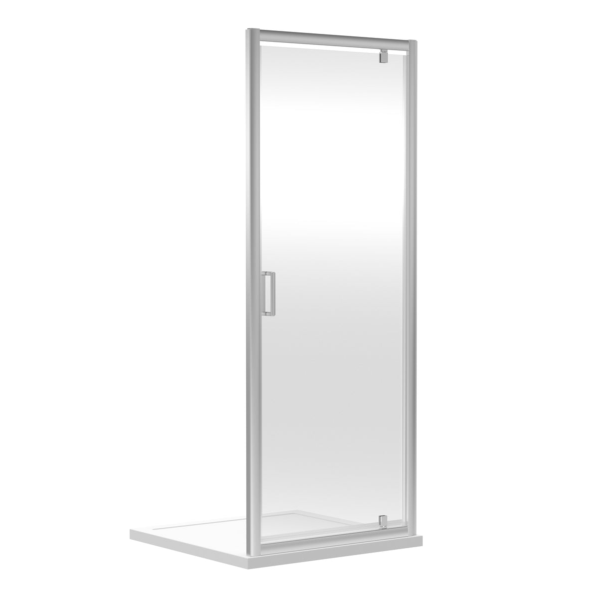 Modern Splash choice Ensky 760mm Chrome Pivot Shower Door