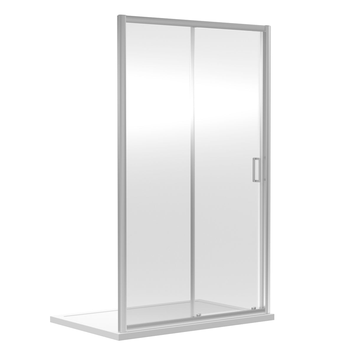 Modern Splash choice Ensky 1100mm Chrome Sliding Shower Door