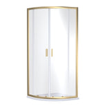 Modern Splash choice Ensky 900mm Brushed Brass Quadrant Shower Enclosure