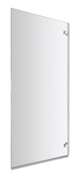 Modern Splash 800mm Chrome Bath Screen