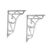 Ornate Chrome Cistern Brackets