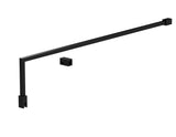Matt Black Wetroom Screen Support Arm