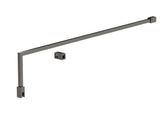 Modern Splash Brushed Pewter Wetroom Screen Support Arm