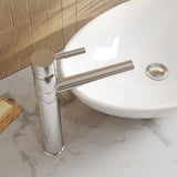 Modern Splash Series Two Chrome High Rise Basin Mixer