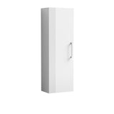 Modern Splash 400mm Satin White Wall Hung Tall Cabinet