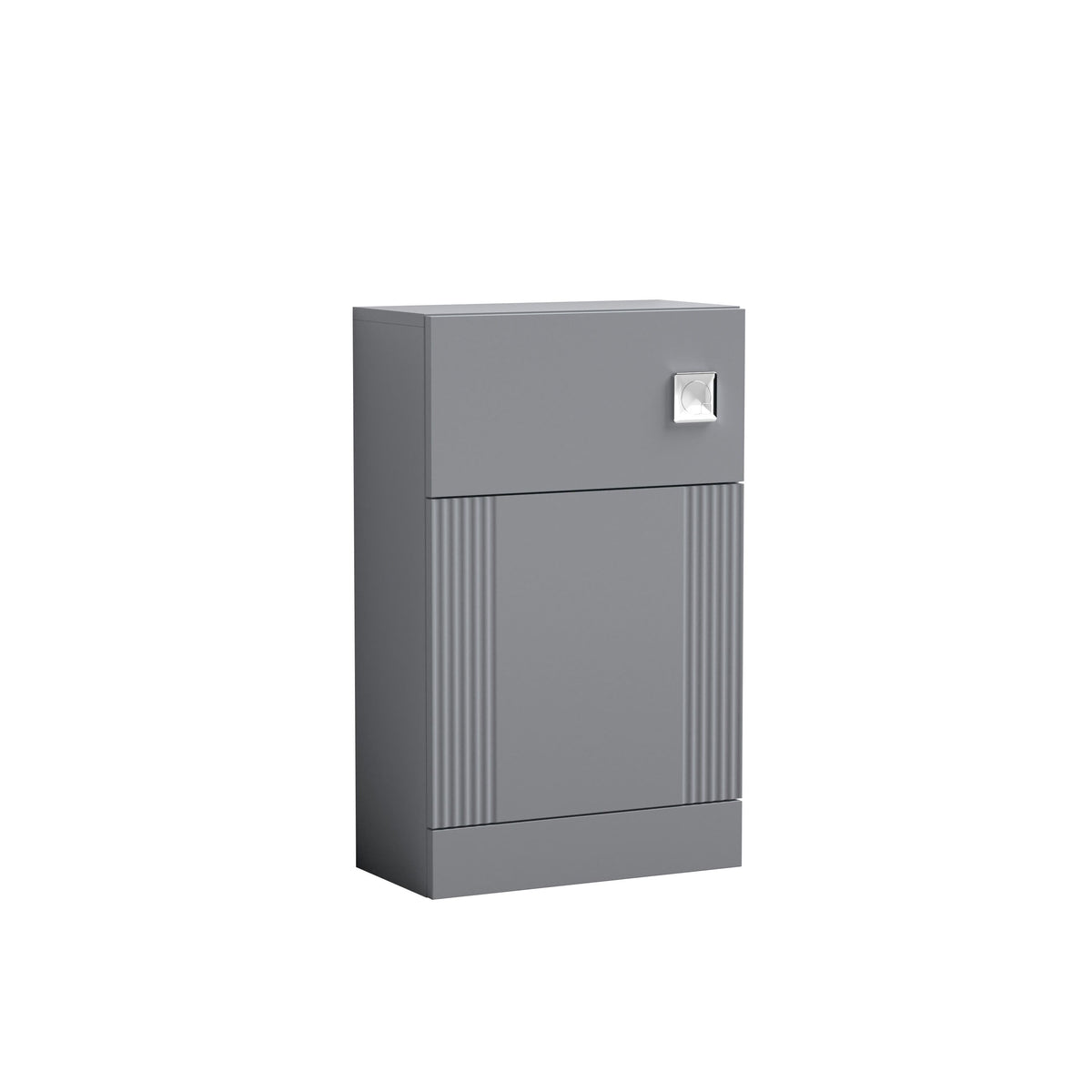 Modern Splash 500mm Satin Grey WC Unit