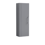 Modern Splash 400mm Satin Grey Wall Hung Tall Cabinet