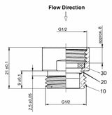 Chrome Flow Regulator