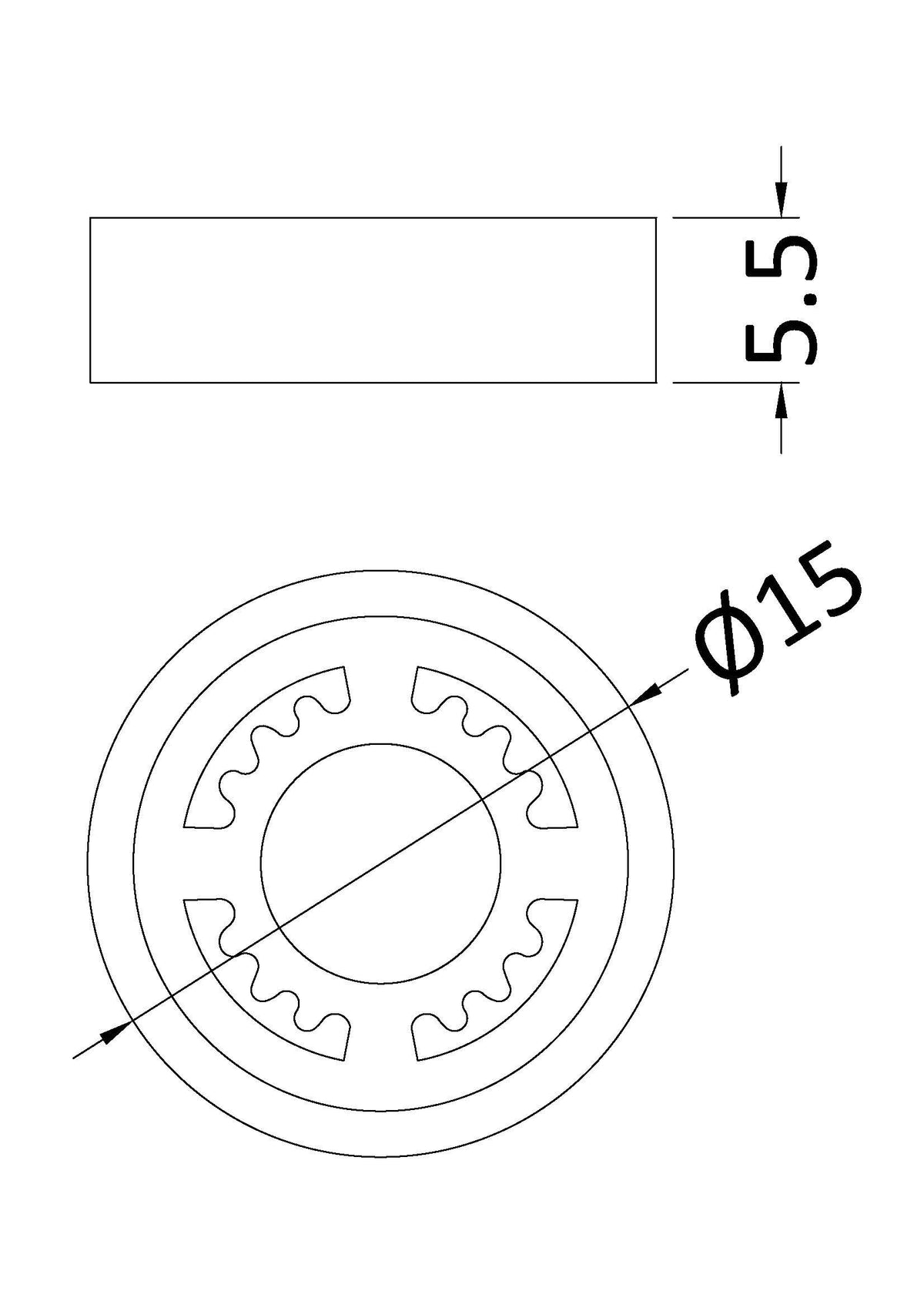 White Flow Regulator