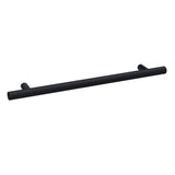 192mm Matt Black Knurled Bar Handle