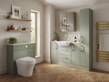 160mm Brushed Brass D Handle
