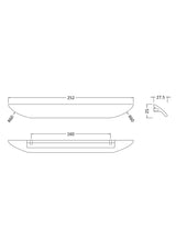 160mm Chrome Finger Pull Handle
