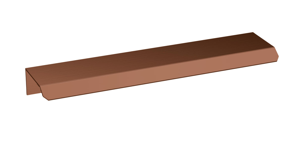 150mm Brushed Bronze Finger Pull Handle