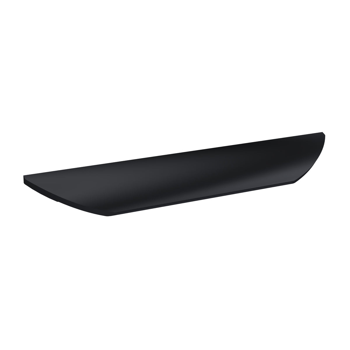 160mm Black Finger Pull Handle