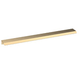 300mm Brushed Brass Finger Pull Handle