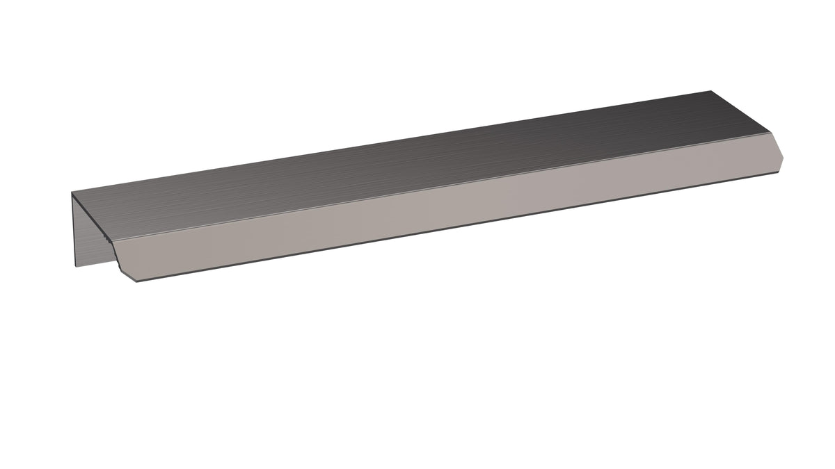 150mm Brushed Pewter Finger Pull Handle