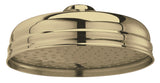 Brushed Brass 200mm Fixed Shower Head