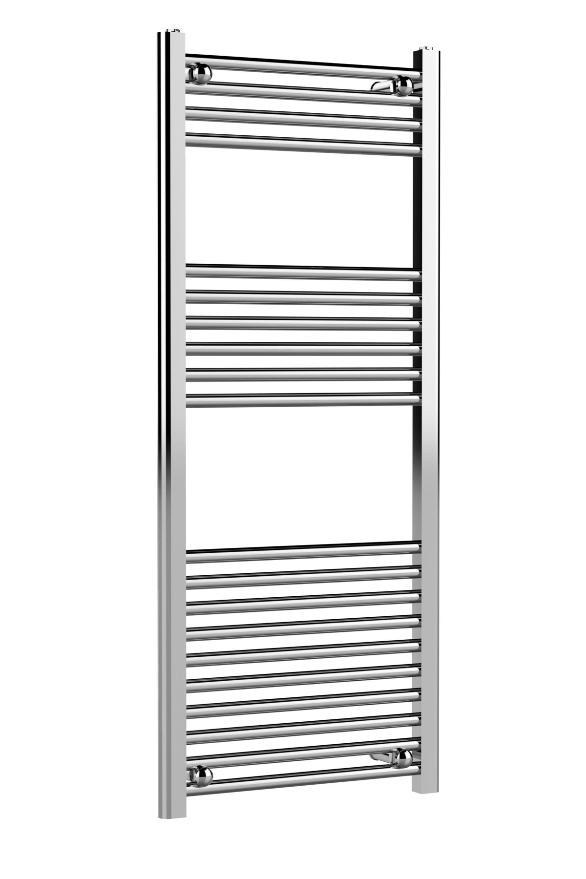 Modern Splash choice Chrome 1200mm x 500mm 18 Rail Vertical Ladder Rail