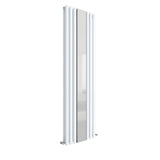 Revive High Gloss White 1800mm x 499mm Vertical Double Panel Radiator