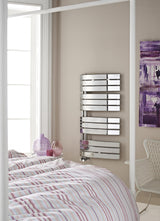 Elgin Chrome 1080mm x 550mm Horizontal Heated Towel Rail