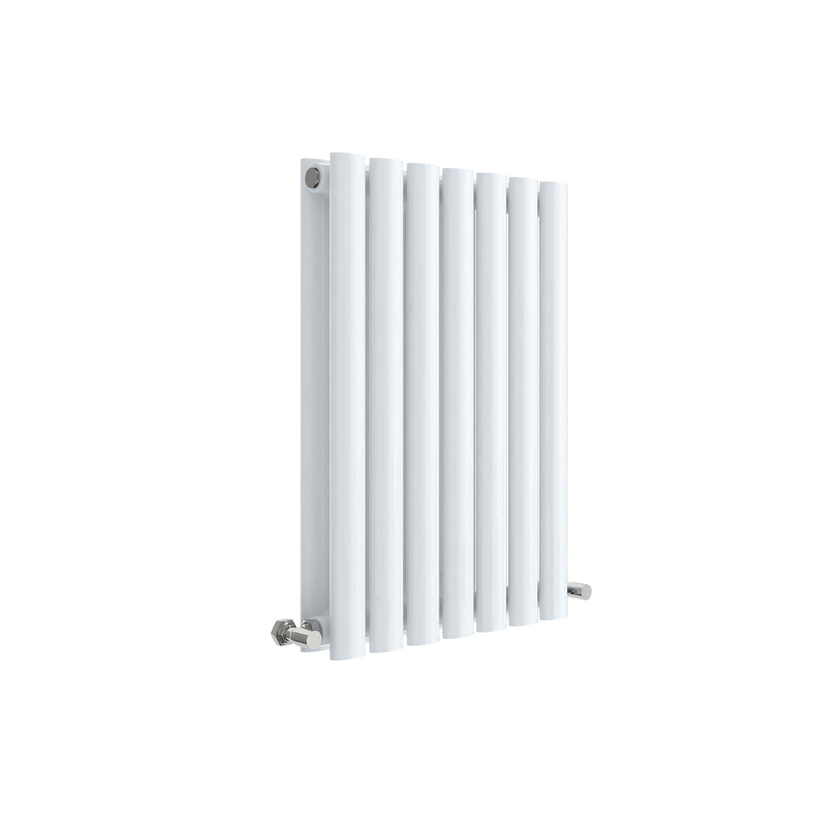 Revive High Gloss White 600mm x 412mm Horizontal Double Panel Radiator